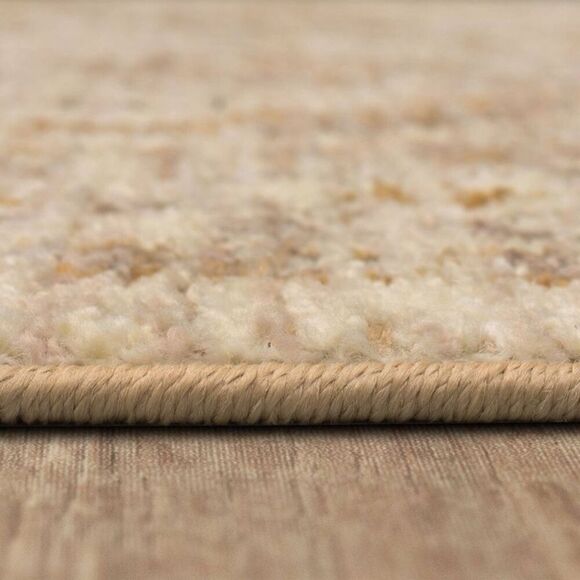 Threshold - 2'6"x3'9" Washable Vintage Tufted Distressed Accen Tan - Picture 3 of 5